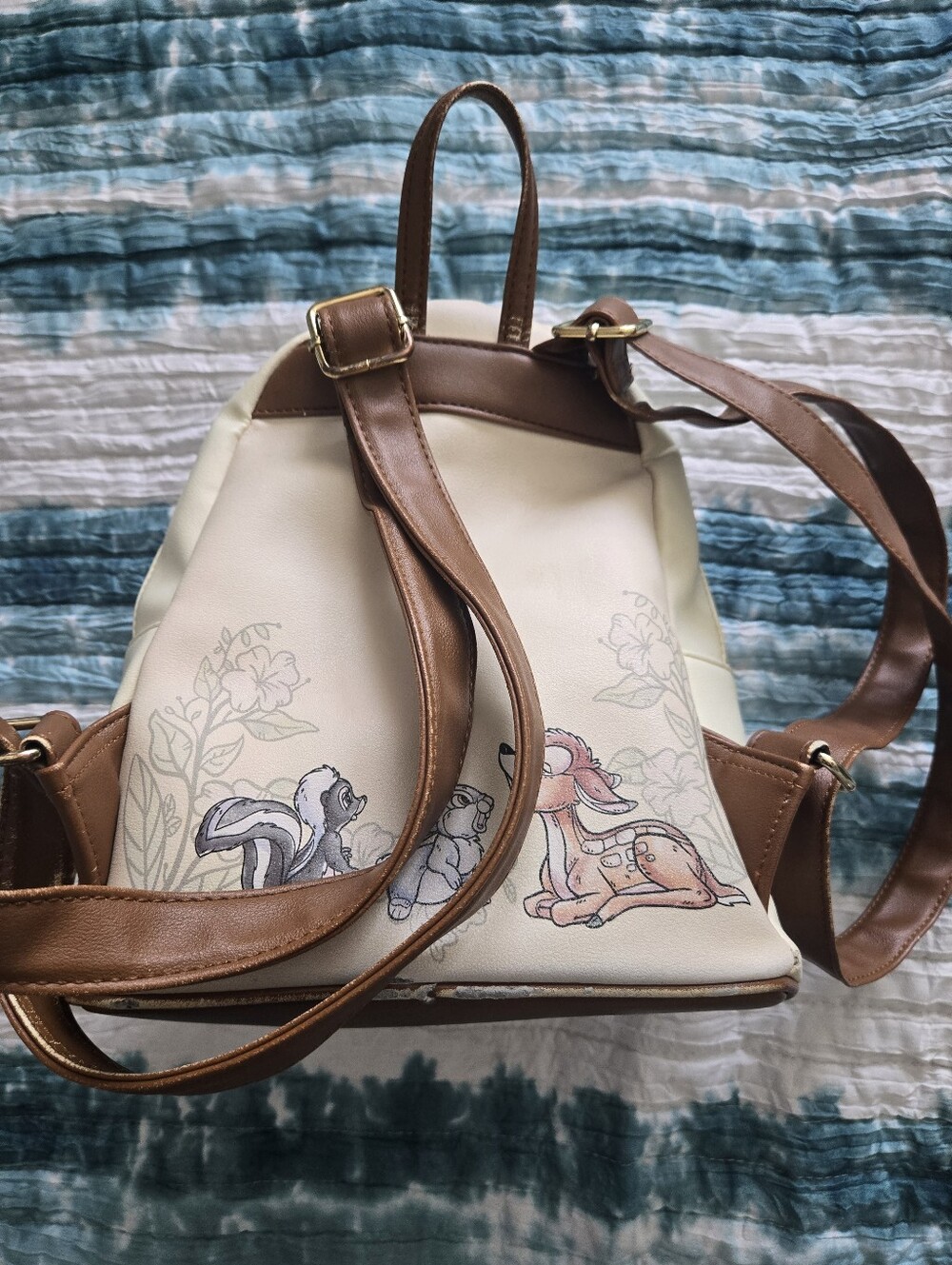 Loungefly Bambi Mini Backpack - Picture 8 of 11